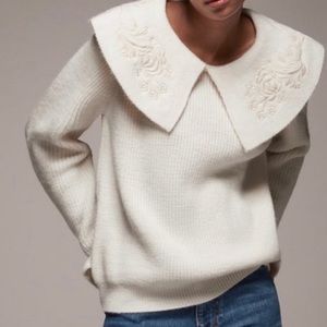Vintage style Ecru so soft sweater!